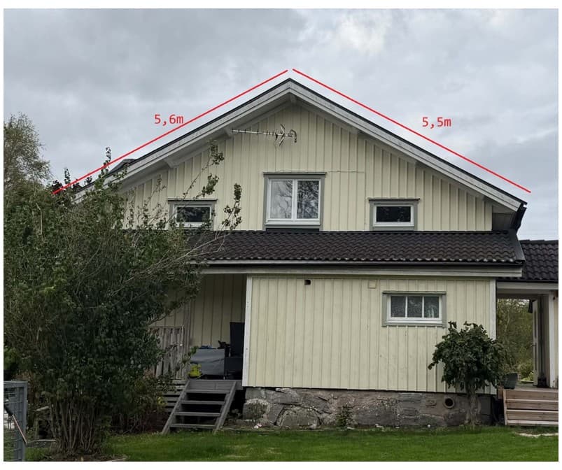 Kundens foto 3 – tak i Grästorp