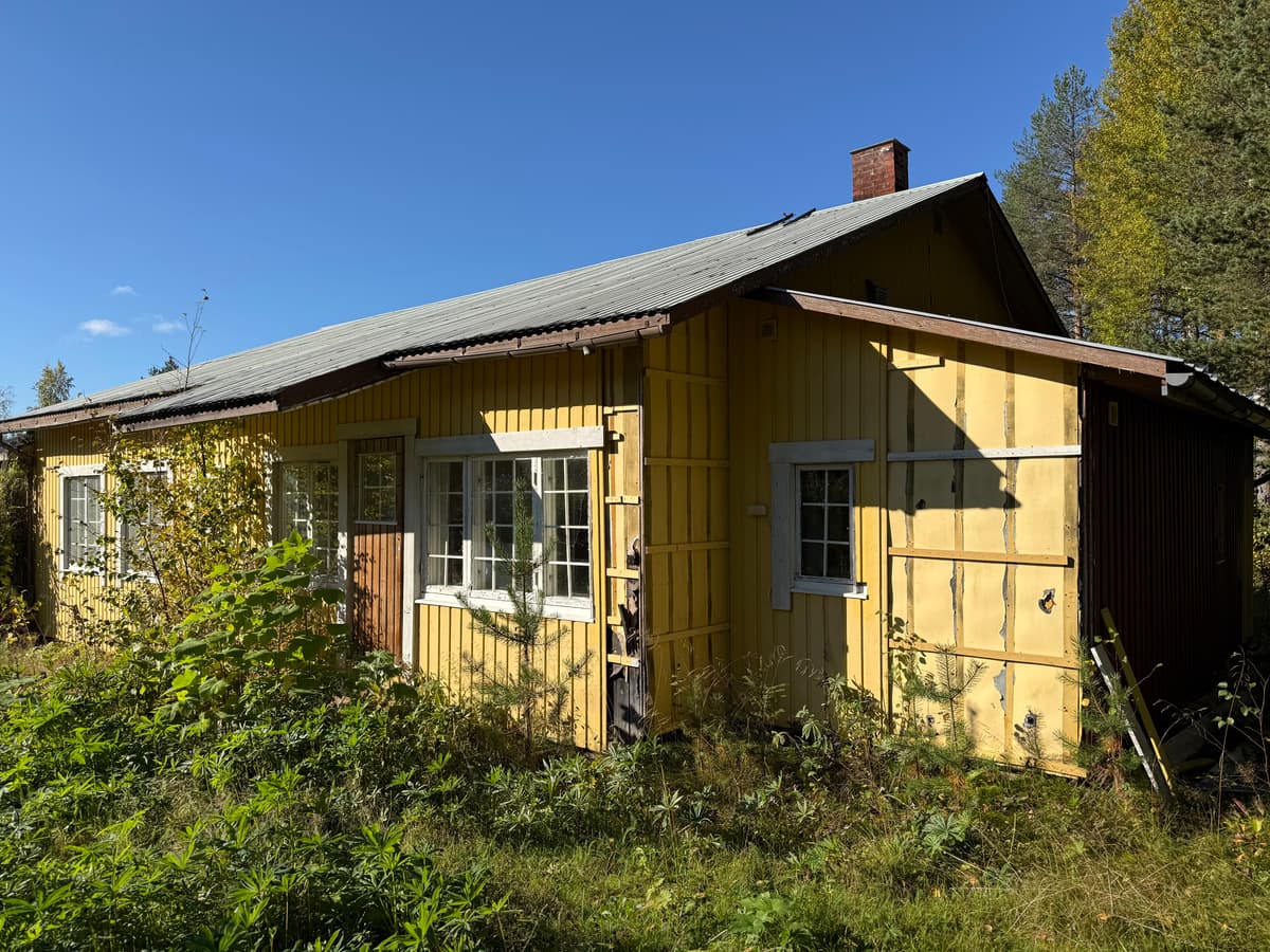 Kundens foto 4 – rivning i Övertorneå