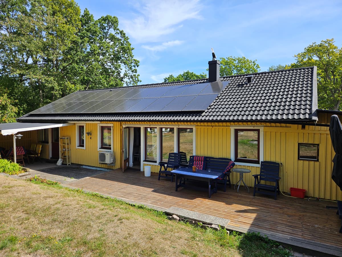 Kundens foto 1 – tak i Karlskrona