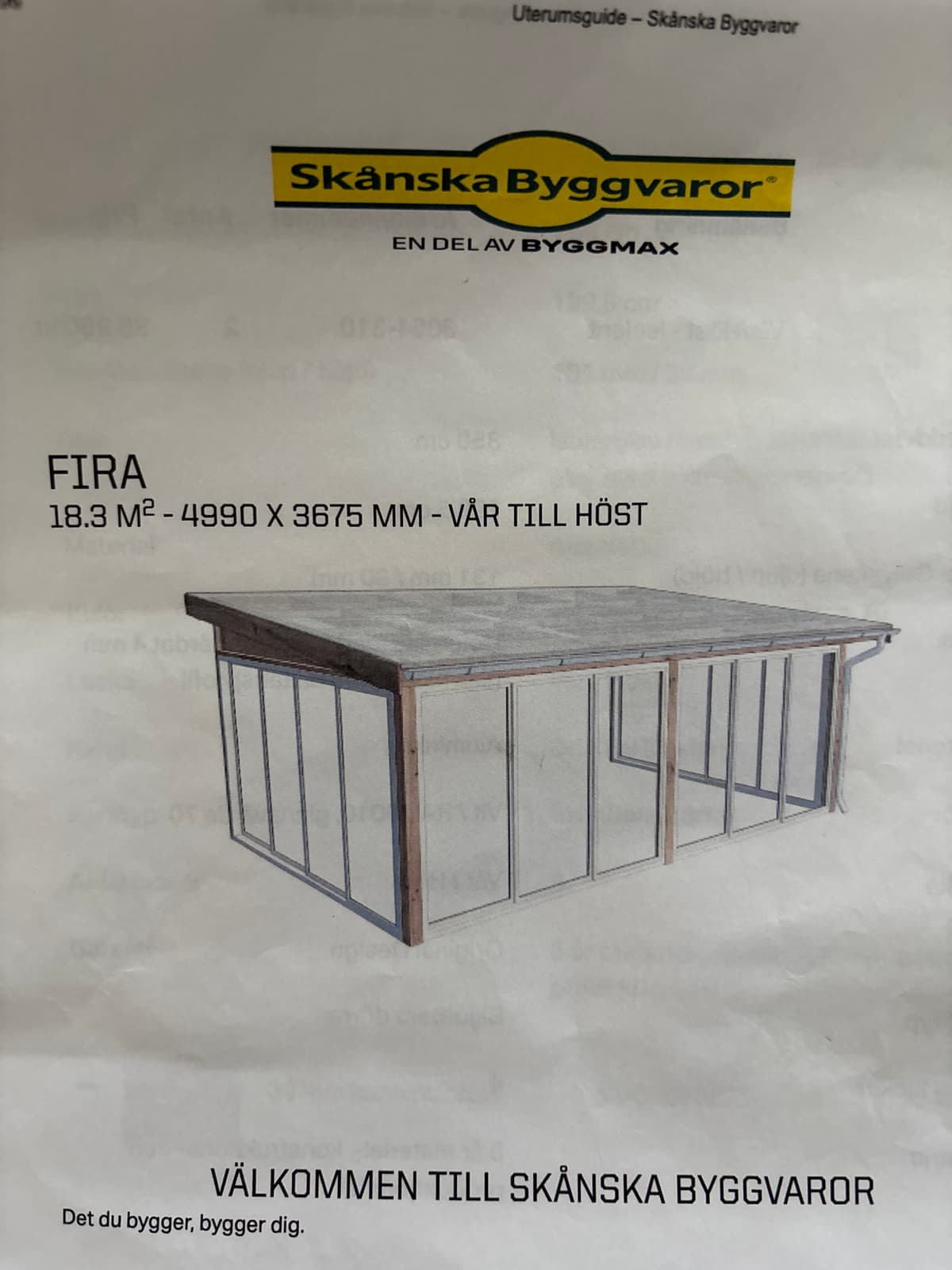 Kundens foto 2 – bygg i Eslöv