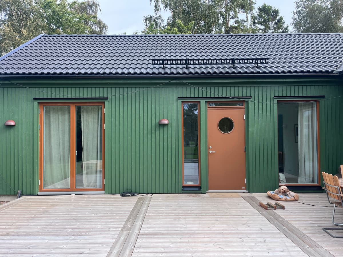Kundens foto 2 – fasad i Falsterbo