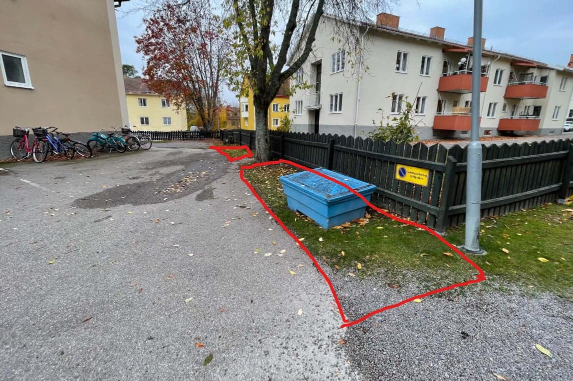 Kundens foto 1 – trädgård i Falun